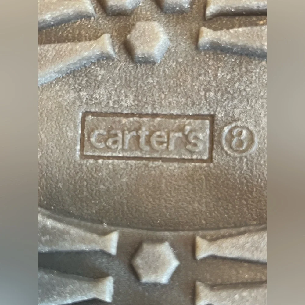 Carter's Black Kids Moccasins